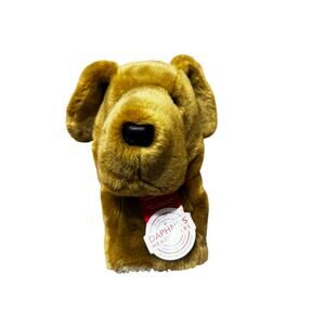 Daphne’s Yellow Lab Dog Golf Club Headcover NWT Plush Driver Cover